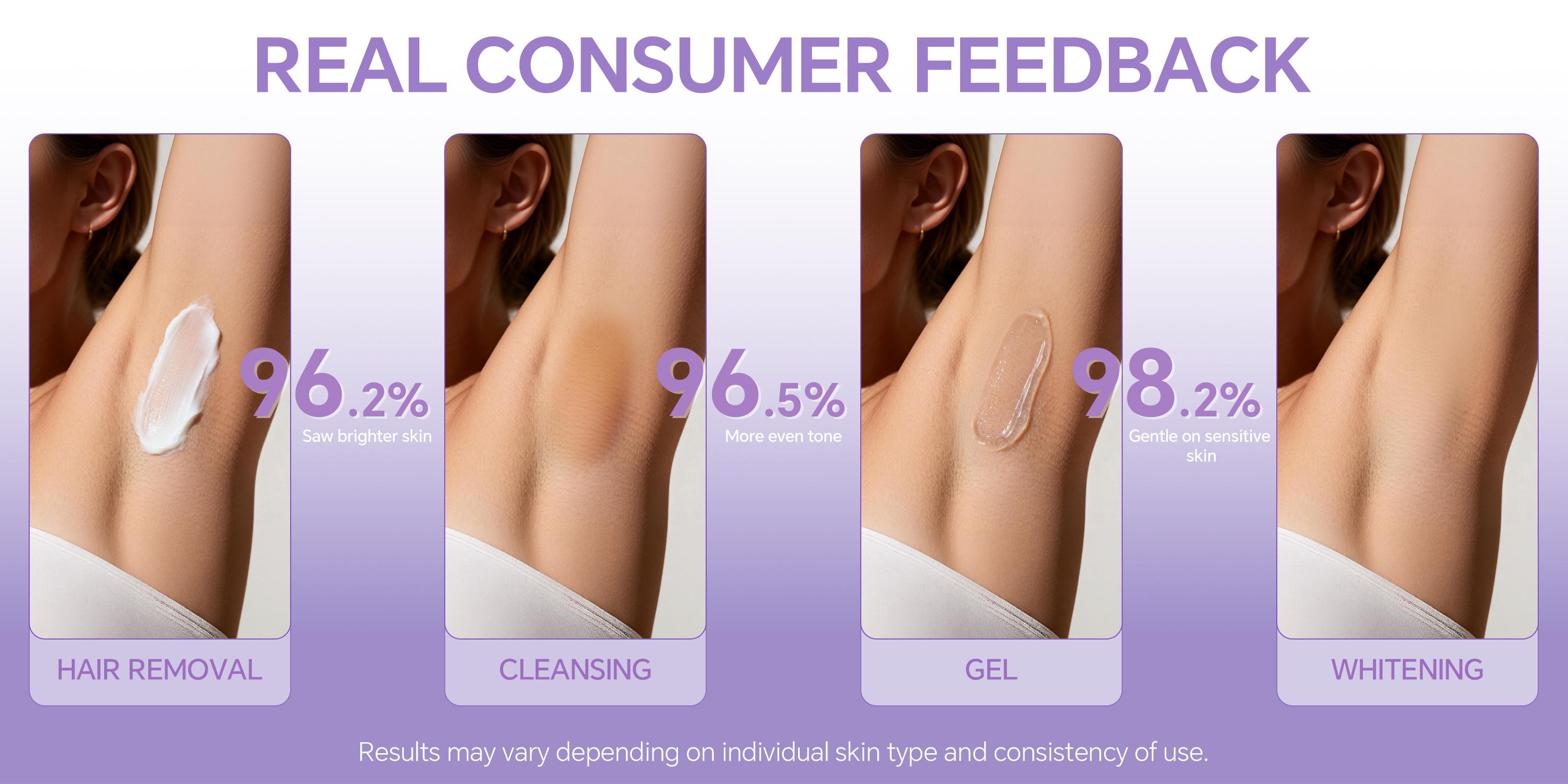 2-in-1 Bikini Hair Removal Spray & Dark Spot Corrector for Sensitive Skin – Pain-Free, Fast-Acting Depilatory Mist with Aloe, Niacinamide & Vitamin C, Smooth & Brighten Skin for Summer, Legs, Underarms & Intimate Area (Women & Men)