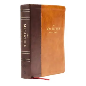 NASB, MacArthur Study Bible, 2nd Edition, Leathersoft, Brown, Comfort Print: Unleashing God's Truth One Verse at a Time by John F. MacArthur||Thomas Nelson [Leathersoft Book]