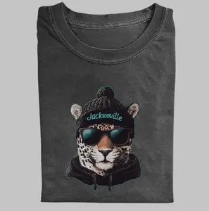 Jacksonville Football Mascot Vintage Graphic Tees, Jaguars Tshirt, Jaxson de Ville T-Shirt, Unisex Funny Rugby Gift Shirts Top Menswear Womenswear