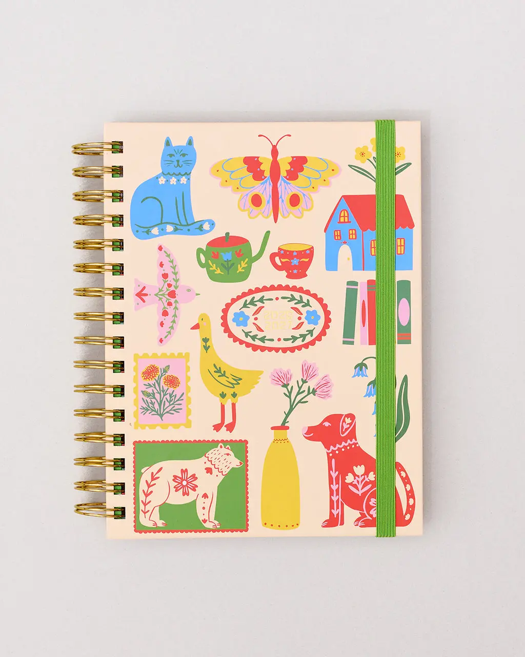 Medium 17-Month Academic Planner - Icons