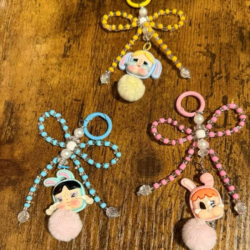 Cry baby keychain