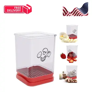 Fruit Slicer Cup, Speed Cutter for Strawberry Banana Grape Egg (1 pcs)