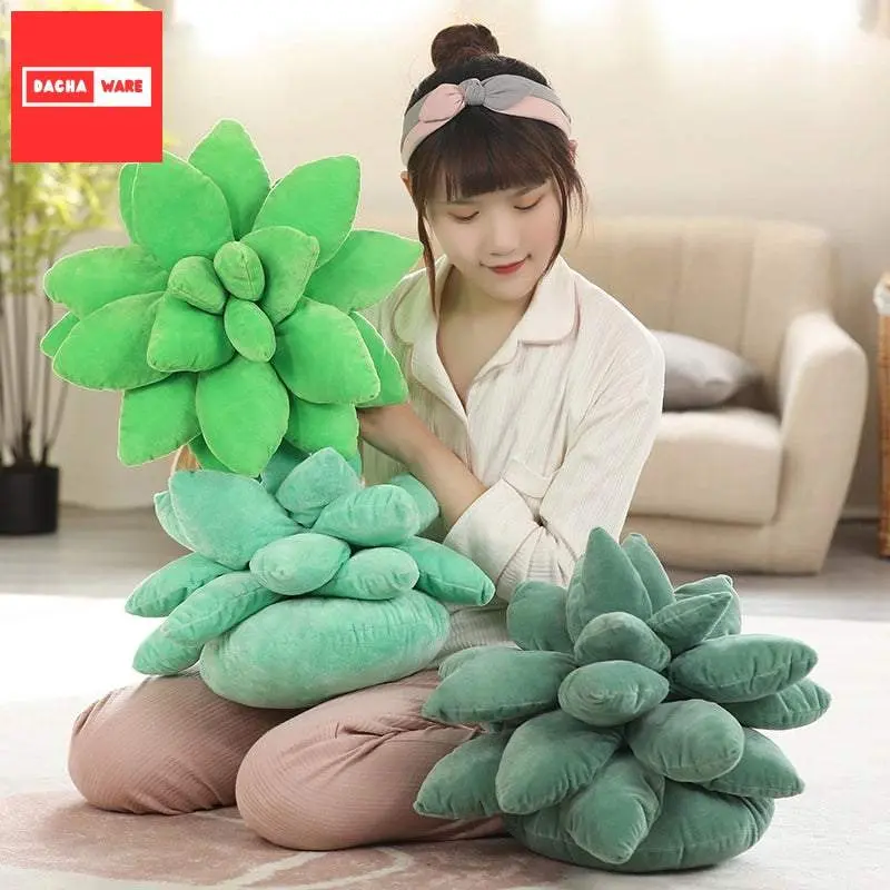 Cozy Up with Our Succulent Plush Pillows