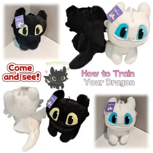 Dragon Taming Master Super Cute Plush Toy Toothless Zaizai Doll Cartoon Boy Bedroom Living Room Ornament Gift