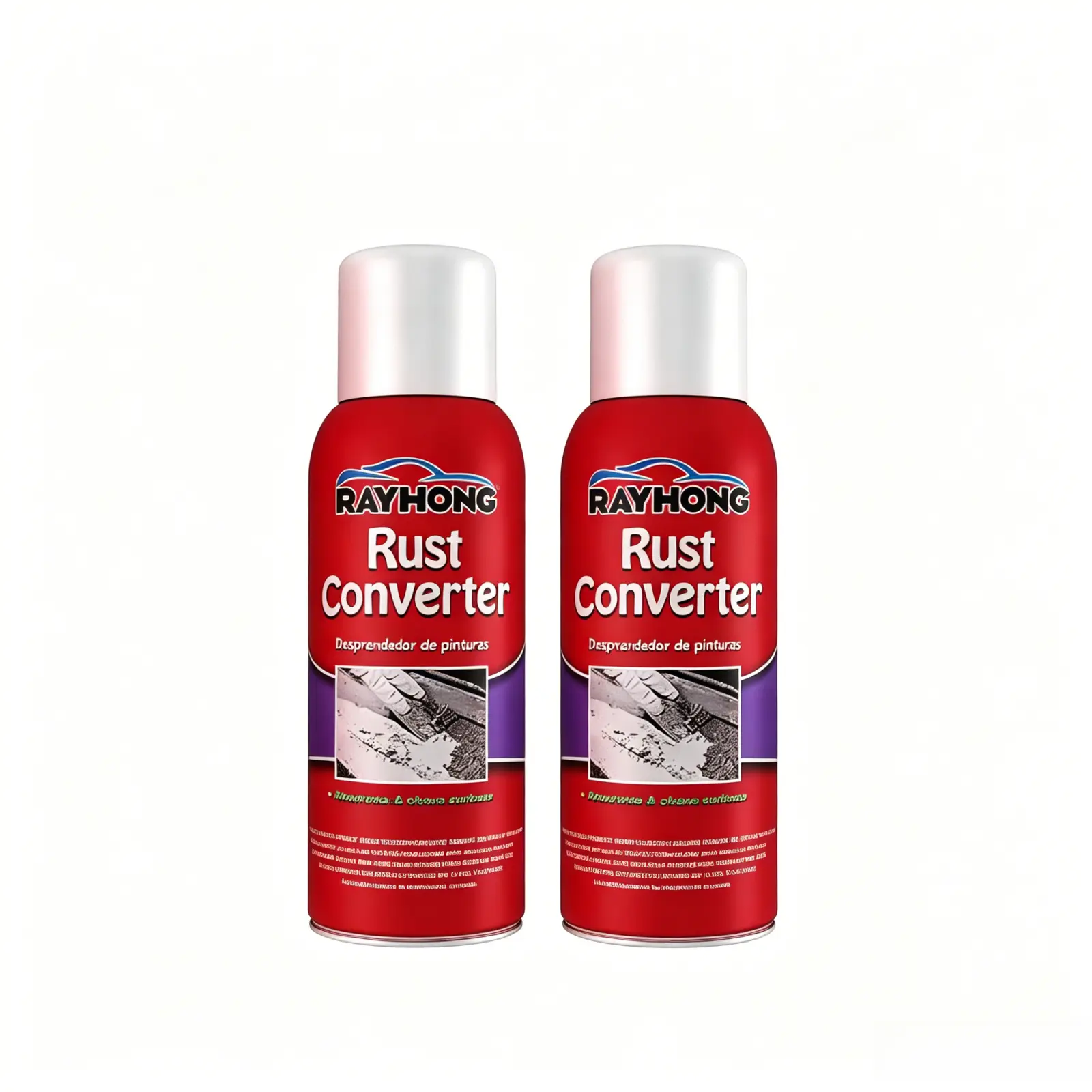 Rayhong Rust Converter - Water-Based Anti Rust Car Care Product, Brush-Apply Quick-Cure Preventative Solution for Car Undercarriage & Metal Parts (No Pre-Application Removal Required)