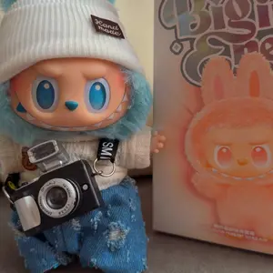 THE MONSTERS Big into Energy Series -Vinyl Plush pendant Blind Box POPMART LABUBU collectible Keychain