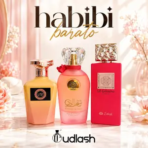 Habibi Bundle | Abyat Rose Night + Abyat Shanghaf Al Ward + Le Gemme Cerise | Eau De Parfum | 100 ML | Women's Fragrance | Sweet - Citrus & Floral Notes
