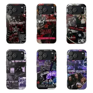 Chase Atlantic Collage Phone Case Shockproof Phone Cover Compatible for iPhone 17 Promax 16 15 14 13 12 11 and for Samsung S21-S25 Perfect Gift for Music Fans Her/Him