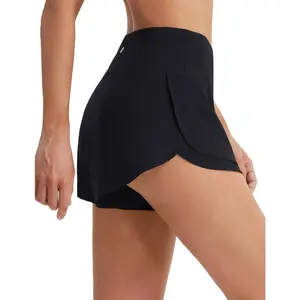 BALEAF Women's High Waisted 3" Quick Dry Lightweight Athletic Shorts for Running & Gym Workouts with Liner, Athletic Shorts Women [PC:bhr020]