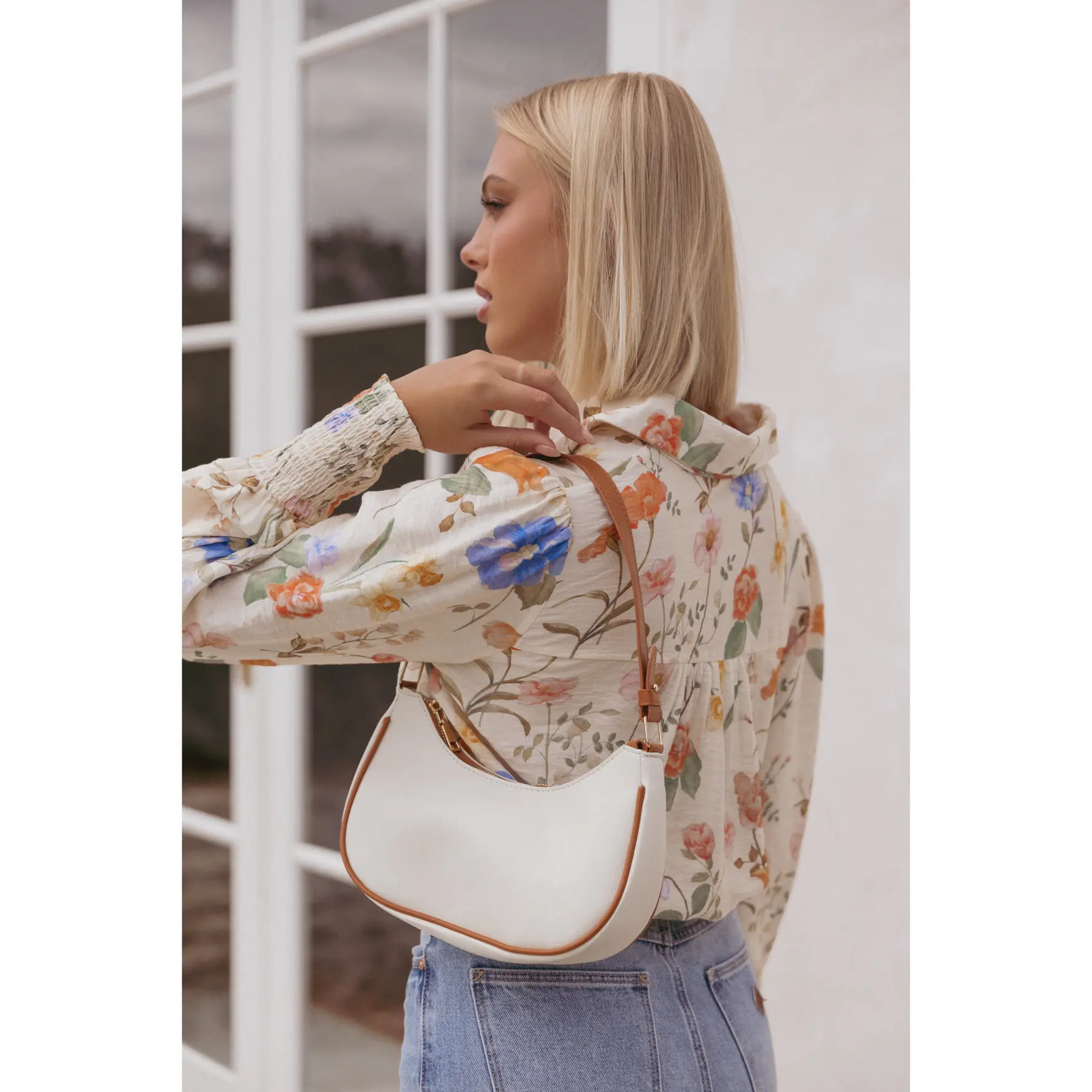Alessandra Handbag - White