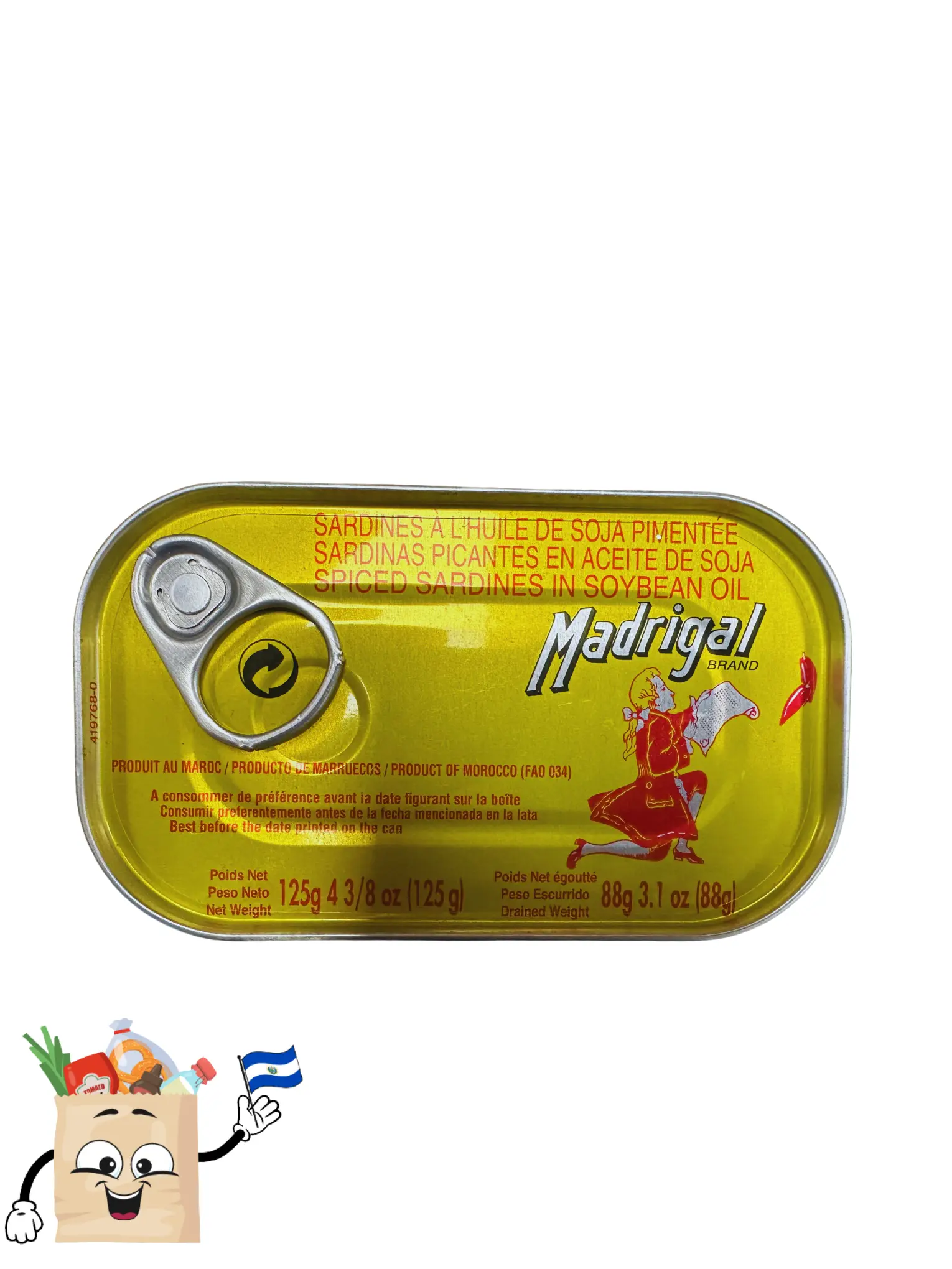 SARDINAS MAGRIGAL - Canned Sardines 125g SARDINAS MAGRIGAL - Canned Sardines 125g