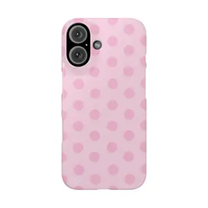 the ballerina case - pink polka dot case