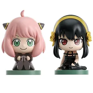 Authentic EAKI Spy Family Sitting Series Surprise Blind Box Anya Toy Figure Mini Cartoon Is Cute Doll Desktop Decorative Ornamen