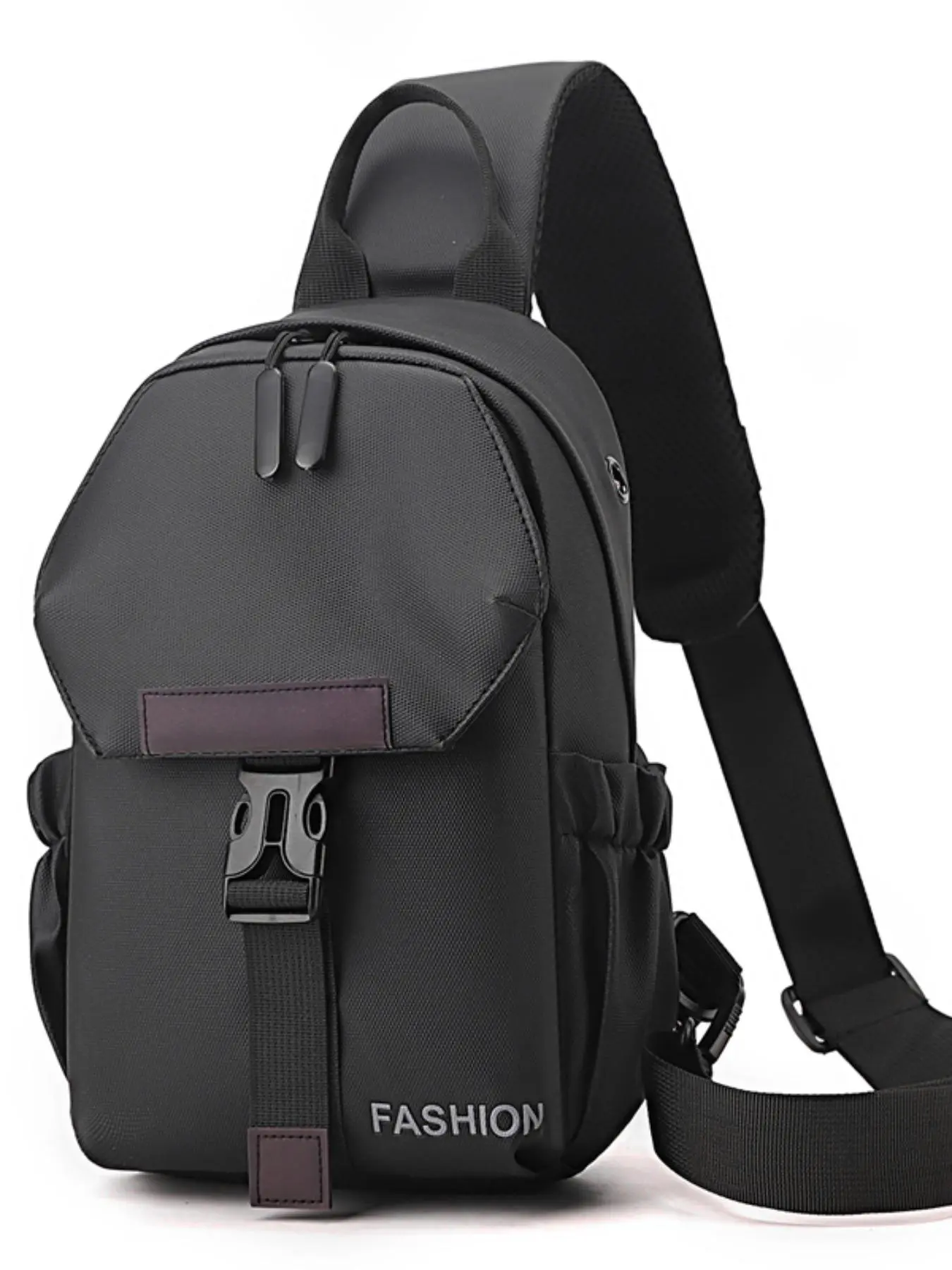 Men's Large Capacity Sports Chest Bag, Lightweight Waterproof Cycling Adjustable Waistband Bag, Outdoor Cycling Crossbody Casual Bum Bag for Daily Use