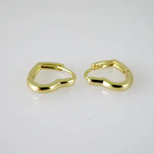 Earrings – Aretes – Zircon Stone – 14K Real Color