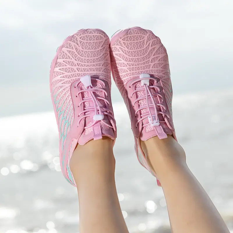 Reazuoy Women's Barefoot Casual Sneakers, Athletic Bunion-Friendly Shoes with 0-Drop Sole, Wide Toe Box, Non-Slip Outsole, Breathable Lightweight Comfortable Cute Footwear for Beach Outings, Summer Activewear
