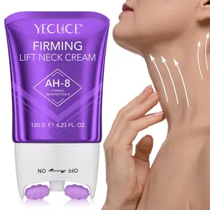 Firming Neck Cream, Neck Lifting Cream with 360 ° Roller Massage Design, Neck Firming Stick, Deep Nourishment Of Dry and Rough Skin, Neck Mask Firming Skin Care Product for Women, Body Care Cosmetic