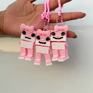 Las tralalitas Keychain - Italian Brainrot Fidget Articulated Printed Colorful