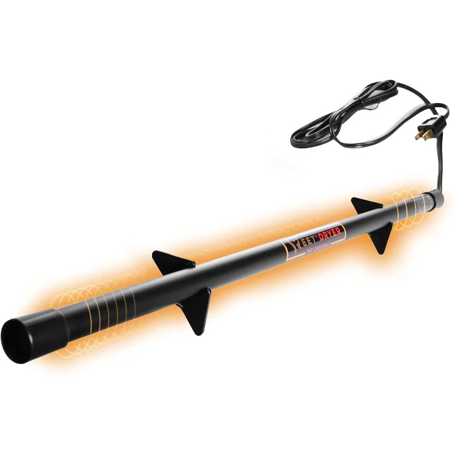 24x4in Black Dehumidifier Rod for Household Air Purification, Durable Construction, Easy to Install, Gentle Even Heat, for 300 Cubic Feet Enclosed Spaces - Gun Safes, Cabinets, Protects Clothes & Documents