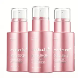 Korean Premium Skin Shot – Medicube PDRN Pink Collagen Exosome Shot 2000 Concentrated Facial Repair Serum 30ml