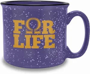 BBGreek Omega Psi Phi - 15 oz Campfire Mug - Official Vendor