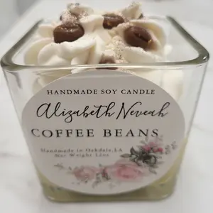 Coffee Bean 12oz Soy Candle