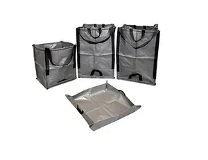 DuraSack 4-pc Heavy Duty All-Purpose Totes Bags & Mat