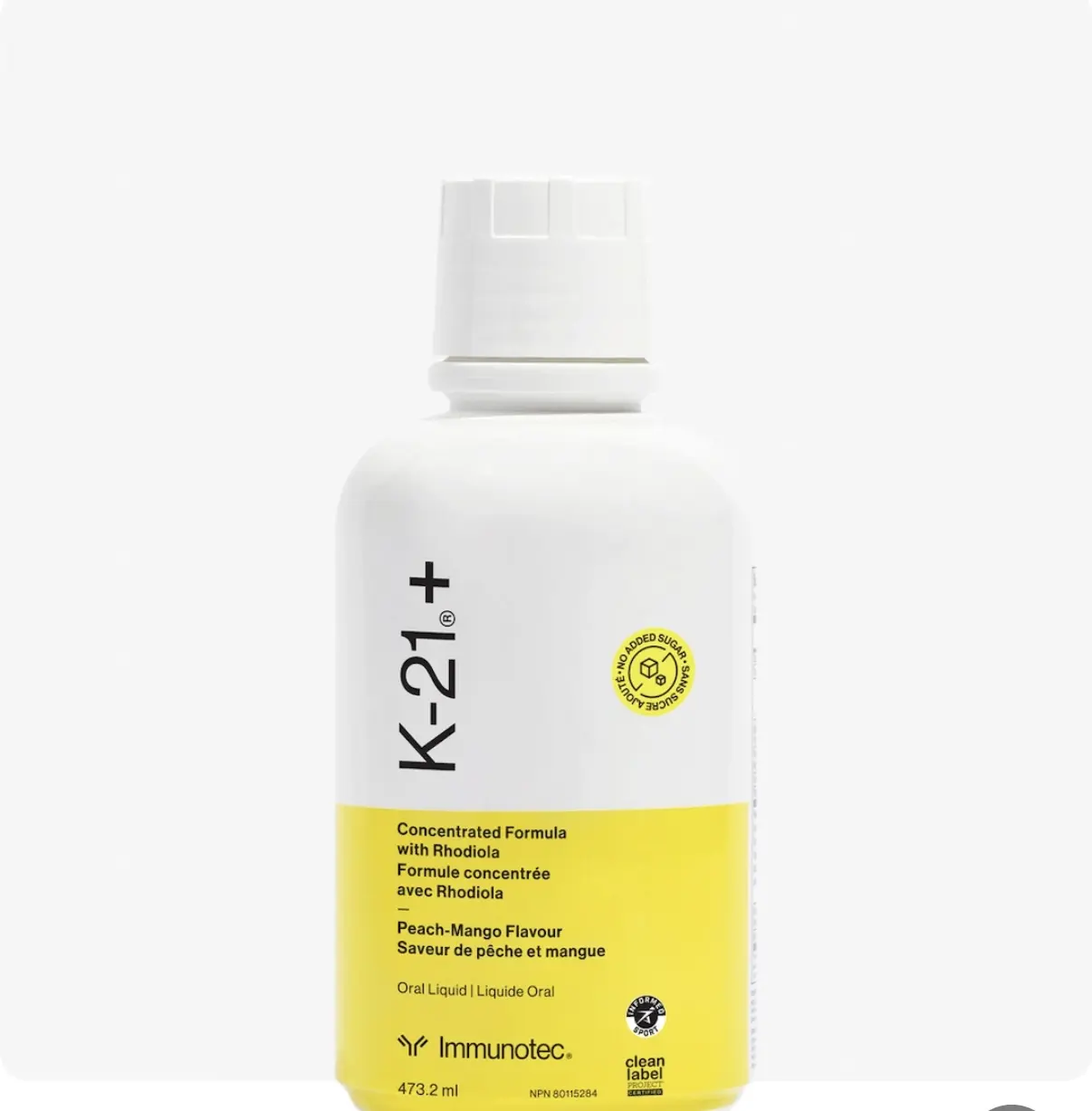 Immunotec K-21+ Nutrients Minerals with Rhodiola Sugar-Free Formula for Focus Stress Relief 473.2 mL/16fL oz