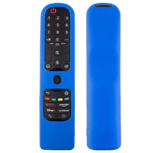 Silicone Remote Control Case, Reusable Remote Control Protector, Dustproof Remote Control Cover for LG MR21GA/MR23GN MR24GN TV Remote Control