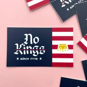 No Kings Sticker