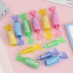 Mini Candy Pen (4 Counts), Creative Mini Candy Ballpoint Pen, Writing Pen for Students, Office Stationery & Supplies, Gift for Students, Cute Pen