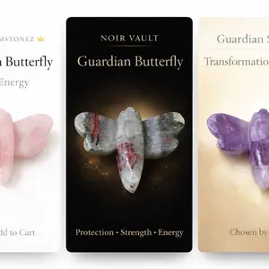 Noir Vault Guardian Dragonfly Crystal – Protection Love & Transformation Energy Carving Collector Piece for Intention Setting & Personal Growth Intention-Powered Natural energy protection crystalscarving ideal crystals energy crystal crystal carving