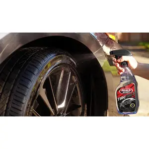 Black Magic Wet Tire Spray Shine BM23 Enhancement Protective Appeal, 23 oz.