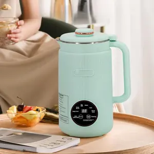 Healthy nut milk machine, 1200ml large capacity intelligent plant milk machine, supports soy milk/oat milk/almond milk, comes with boiling, insulation, and self-cleaning features, 40-ounce multi-functional fully automatic plant milk machine.