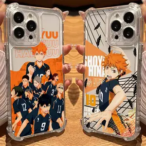 Anime Haikyuu Oya Volleyball Phone Case for iPhone 17 16 15 14 13 12 11 Pro Max Plus Air Soft Thin Clear Cover Unique Gift For Holiday Birthday