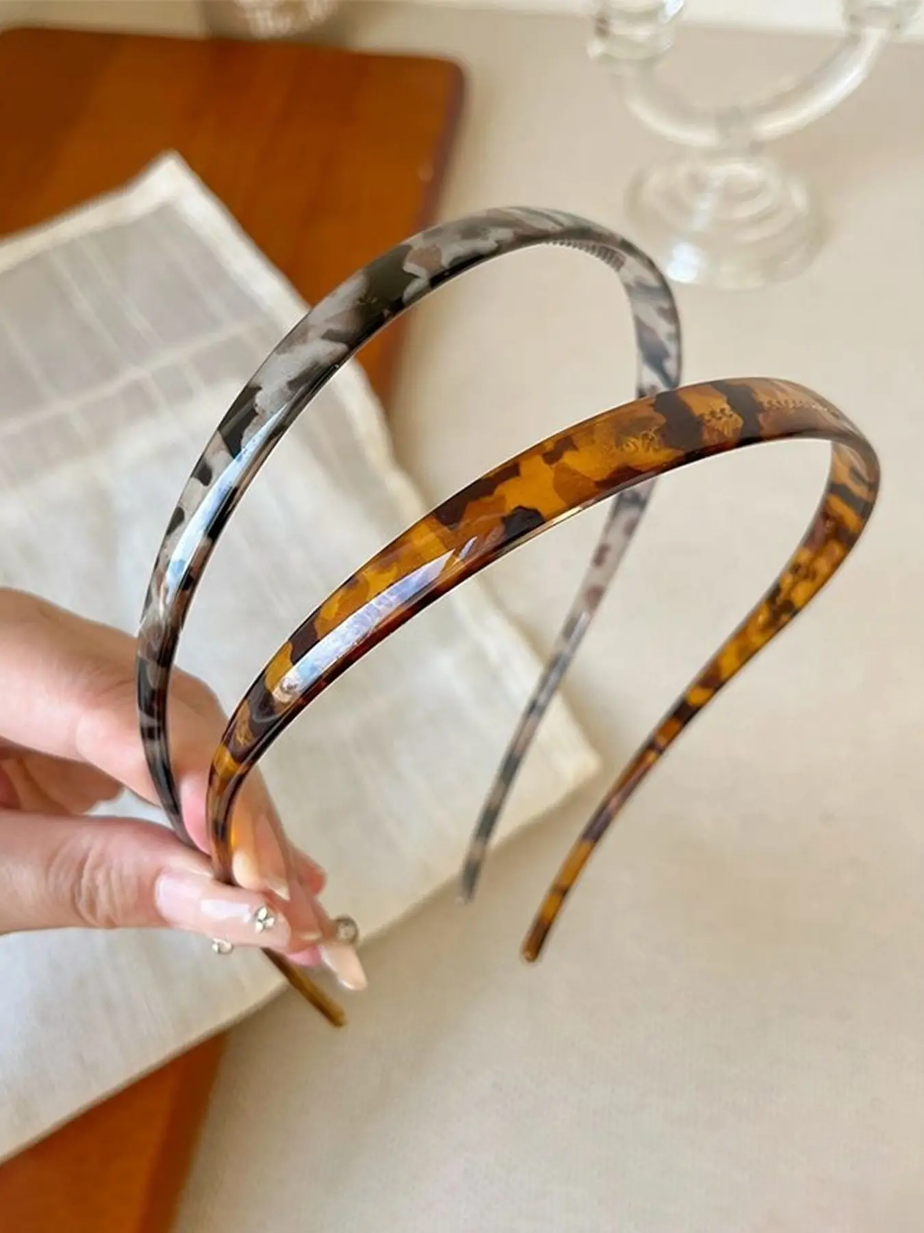 Leopard Pattern Hair Hoop Set, Fashionable Hair Accessories for Women & Girls, Casual Versatile Hair Accessories for Daily Wear,mothers day gift ,mothers day gift ideas, Fashion Headbands