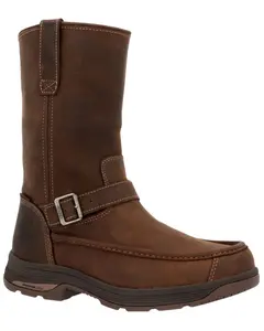 Georgia Boot Men's 11" Athens Superlyte Waterproof Wellington Pull-On Work - Gb00723