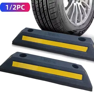 High-Quality Parking Positioner, Stable Anti-Slip Brake Pad, Reflective Stripes, Garage Lane Protection, Year-Round Use, Christmas Gift