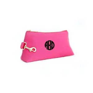 Pink Canvas LUXE Bag with monogram
