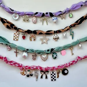 design your own bandana charm necklace!