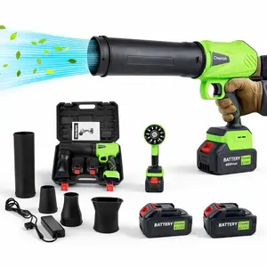 Cheetah Turbo Jet Blower High Pressure Air Blower Car Dryer Hand Held Snow Blower for Home Outdoor Use Blowing Leaves and Dust Garden Keeping Perfect Christmas and New Year Gift Ideas