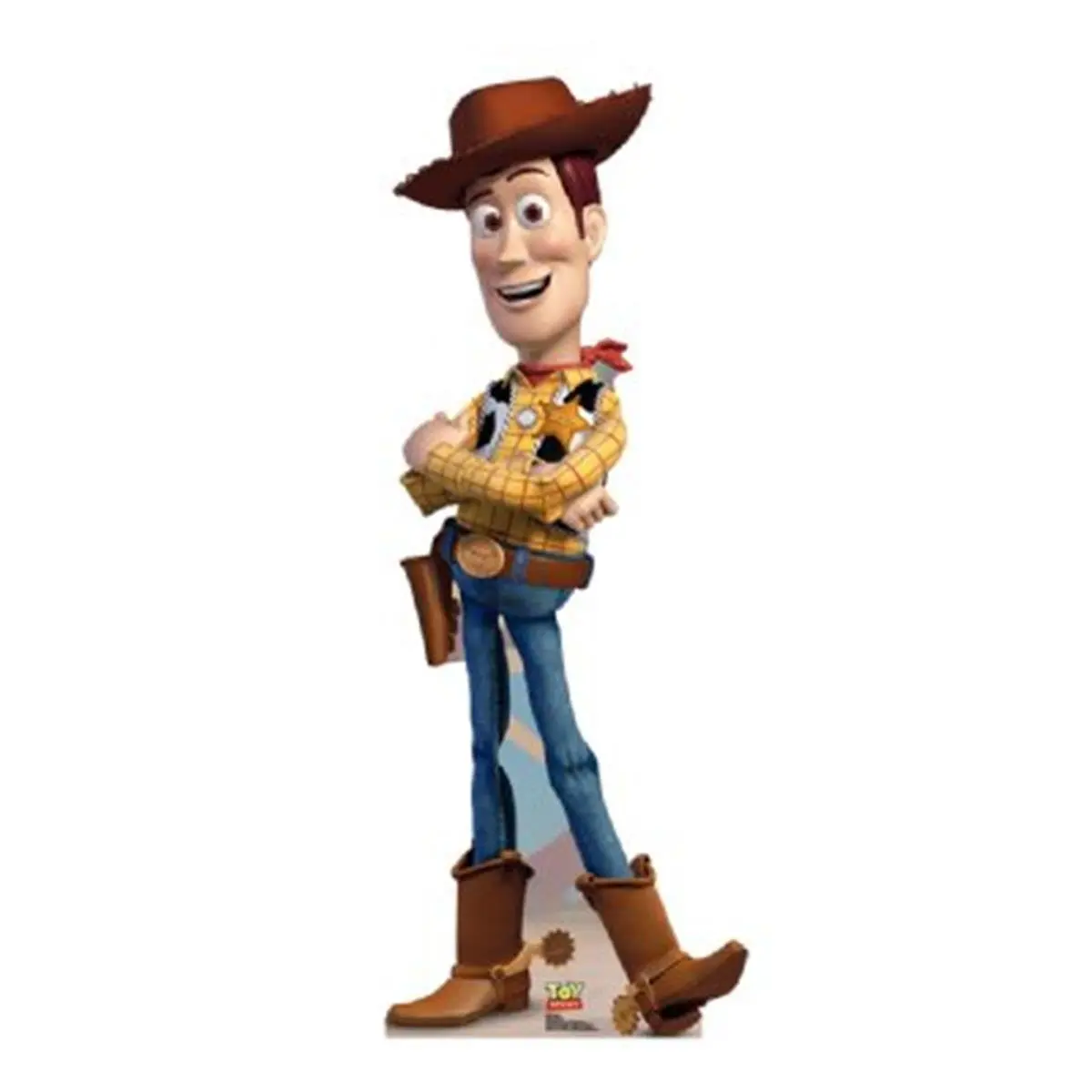212 MAIN Woody Graphics Corrugated Cardboard Stand-Up - Large-Size House Decor, Living Room Large Display, Home Supplies Cardboard Cutout