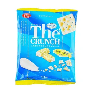 YBC Yamazaki The Crunch Lemon White Chocolate Sandwich Cookies 10pc - Japanese Snack