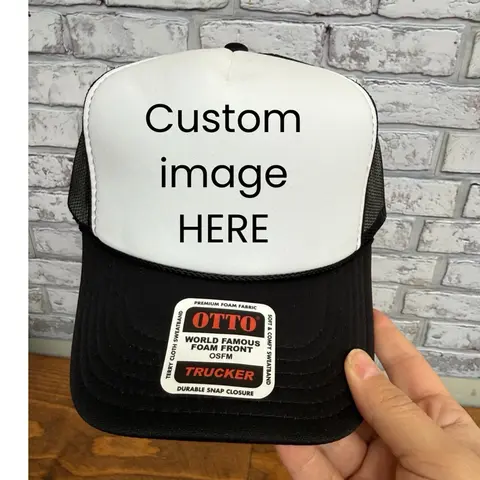 Custom Print or patch trucker  Hat for women