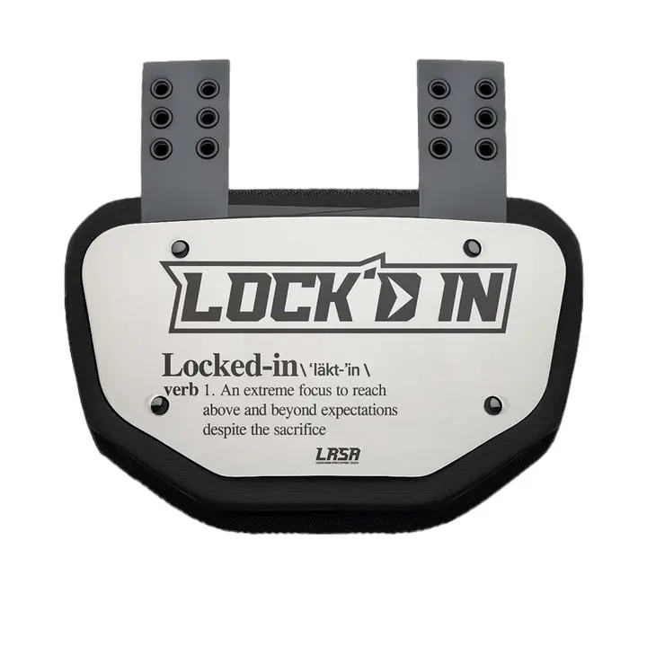 "Lock'D In" Electroplated Back Plate "Lock'D In" Electroplated Back Plate