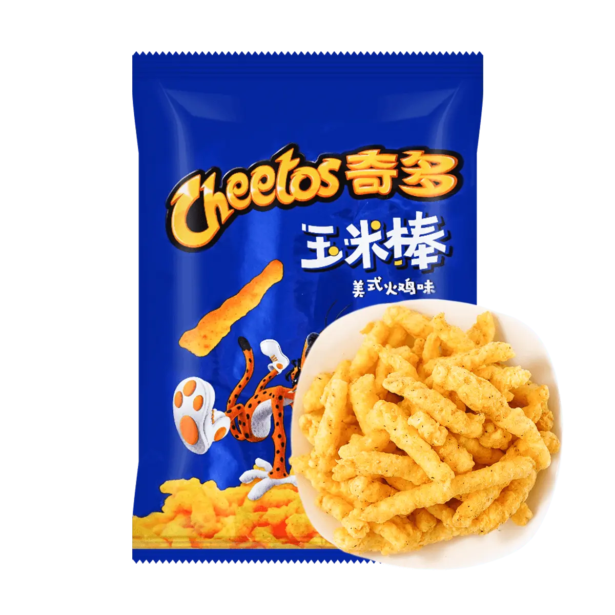 Cheetos Corn Sticks American Turkey Flavor 50g - Crunchy Snack