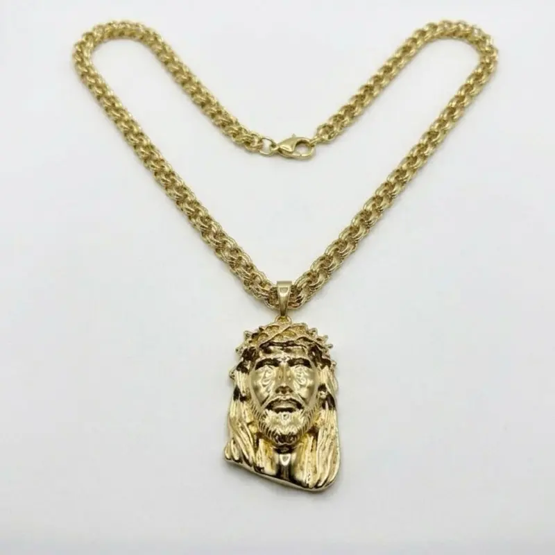 [Quick sale] Chinese chain 7 mm 24 inches ,goldplated ,top quality.