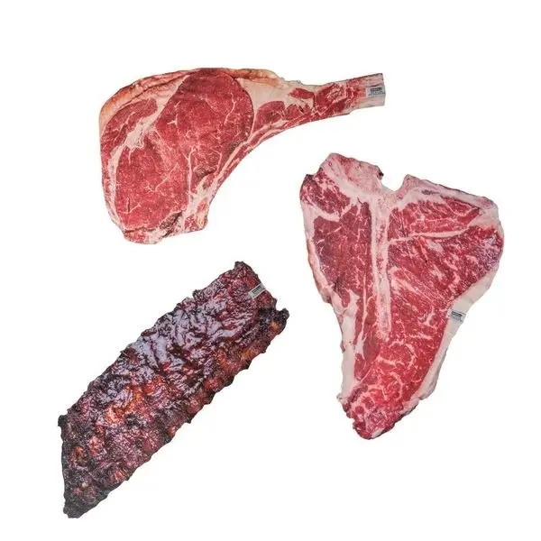 Meat Shaped Hand Towel | Meat Sweats Quick-Dry Towel | Grilling BBQ Gift
