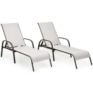COSTWAY - 8 Pieces Patio Lounge Set: Comfort and Style Combined