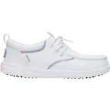 HEYDUDE Wally Golf Classic Toggle - Comfortable Slip on Shoes with Toggle Lock